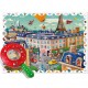 BABY DETECTIVE PUZZLE CON LENTE DI INGRANDIMENTO 108 PEZZI 50X70 LUDATTICA