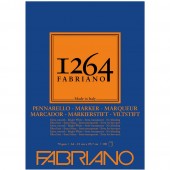 BLOCCO DISEGNO 1264 MARKER GRANA LISCIA 100 FOGLI GR. 70 FABRIANO