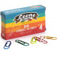 FERMAGLI METALLIZZATI LEONE N°4 SCATOLA 50 PZ. COLORI ASSORTITI DELLERA
