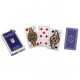 CARTE DA GIOCO MILANESI N.45/S IN PLASTICA DAL NEGRO