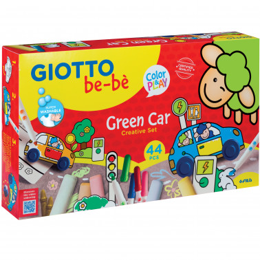 SET GIOCO CREATIVO GREEN CAR GIOTTO BE-BE' FILA