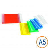 COPRIQUADERNO PVC 120 &micro;m CON ALETTE SILK RIPLAST