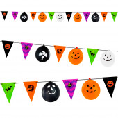 FESTONE HALLOWEEN CON PALLONCINI 3,6 MT. WIDMANN