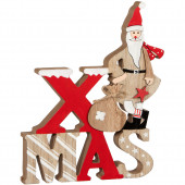 SCRITTA IN LEGNO CM. 18X2X22 X-MAS MARPIMAR