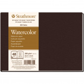 BLOCCO DISEGNO COPERTINA RIGIDA SERIE 400 WATERCOLOUR BIANCO GRANA FINE 24 FOGLI GR. 300 STRATHMORE