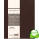 BLOCCO SCHIZZI COPERTINA MORBIDA SERIE 400 RECYCLED TONED GRAY 14X20,3 56 FOGLI GR. 118 STRATHMORE