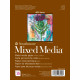 BLOCCO DISEGNO SERIE 400 TONED TAN MIXED MEDIA OCRA PERGAMENATA 15 FOGLI 300 STRATHMORE