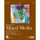 BLOCCO DISEGNO SERIE 400 TONED TAN MIXED MEDIA OCRA PERGAMENATA 15 FOGLI 300 STRATHMORE