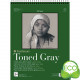 ALBUM DISEGNO SPIRALE SERIE 400 RECYCLED SKETCH GRIGIO FREDDO 50 FOGLI GR. 118 STRATHMORE