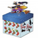 SCATOLA - BIGLIETTO AUGURALE EPIFANIA 12X12X12 SURPRISE BOX KARTOS