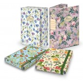 CARTELLA 3 LEMBI ELASTICO 25X35/3 FLOWERS PIGNA