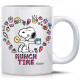 TAZZA MUG IN CERAMICA MUNCH TIME PEANUTS