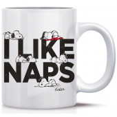 TAZZA MUG IN CERAMICA I LIKE NAPS PEANUTS