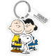 PORTACHIAVI SNOOPY E CHARLIE BROWN PEANUTS