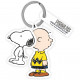 PORTACHIAVI SNOOPY E CHARLIE BROWN PEANUTS
