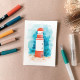 SET TECNICA ACQUERELLO DUAL BRUSH COLORI MARE TOMBOW