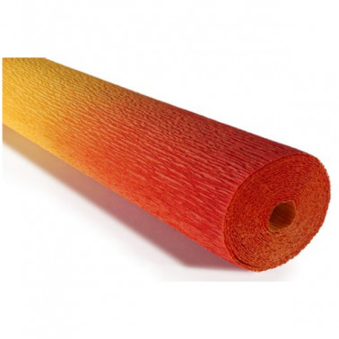 CARTA CRESPA gr.180 SFUMATA cm.50x250 CARTOTECNICA ROSSI