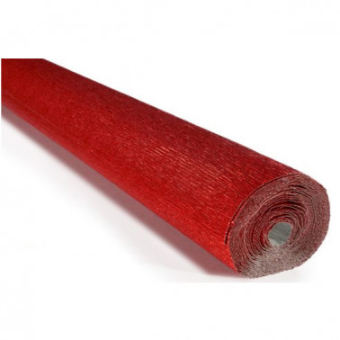 CARTA CRESPA gr.180 METALLIZZATA cm.50x250 CARTOTECNICA ROSSI