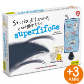 LIBRO GIOCO CARTONATO DELLE EMOZIONI 23X23 STORIA DI UN CONIGLIO SUPERFIFONE LUDATTICA