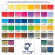 ACQUERELLI VAN GOGH DEMI GODET SCATOLA METALLO 48 COLORI ROYAL TALENS