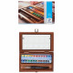 ACQUERELLI VAN GOGH DEMI GODET CASSETTA LEGNO 24 COLORI ROYAL TALENS