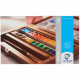 ACQUERELLI VAN GOGH DEMI GODET CASSETTA LEGNO 24 COLORI ROYAL TALENS