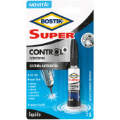 COLLA LIQUIDA CIANOACRILICA SUPER CONTROL GR.5 BOSTIK