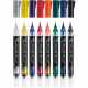 PENNELLO CON INCHIOSTRO DUAL METALLIC ( DOPPIO COLORE ) BRUSH PENTEL