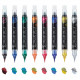 PENNELLO CON INCHIOSTRO DUAL METALLIC ( DOPPIO COLORE ) BRUSH PENTEL