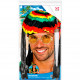 SET TRAVESTIMENTO JAMAICANI RASTA CON CAPPELLO CON DREADLOCKS, OCCHIALI, SPINELLO WIDMANN