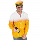 CAMICIA UOMO BIRRA CON CAPPELLO ( L - XL ) WIDMANN