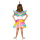 SET TRAVESTIMENTO UNICORNO CON TUTU, ALI, COPRICAPO WIDMANN