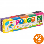 PASTA DA MODELLARE GIOTTO PONGO FANTASIA GR. 50X10 COLORI FILA