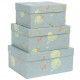 SET 3 SCATOLE REGALO IN CARTONE CON COPERCHIO IL PICCOLO PRINCIPE KARTOS