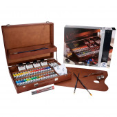 CASSETTA LEGNO SUPERIOR SET COLORI AD OLIO VAN GOGH ROYAL TALENS