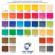 ACQUERELLI VAN GOGH DEMI GODET SCATOLA METALLO 36 COLORI ROYAL TALENS