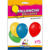 PALLONCINI LATTICE GRANDI &Oslash; 30 CM. COLORI ASSORTITI BUSTA 20 PZ. ROCCA FUN FACTORY