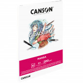 CARTA DISEGNO GRADUATE MANGA 200 GR. BLOCCO 30 FOGLI CANSON