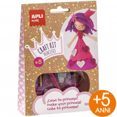 CRAFT KIT PRINCIPESSA ROSA KIDS APLI