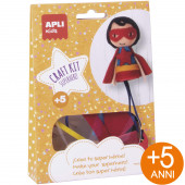 CRAFT KIT SUPEREROE KIDS APLI