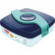 LUNCH BOX PORTA VIVANDE ORIGINS CHIUSURA 2 BRACCI ROSA MAPED