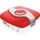 LUNCH BOX PORTA VIVANDE ORIGINS CHIUSURA 2 BRACCI ROSA MAPED
