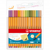 FINELINER POINT 88 SCATOLA CARTONE 18 COLORI ( NUOVI ) STABILO
