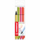 PENNARELLO POINTMAX SCATOLA CARTONE 4 COLORI ( NUOVI ) STABILO