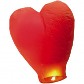LANTERNA VOLANTE A CUORE CM.95X95X38 I-TOTAL