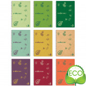 MAXIQUADERNO SPIRALE SENZA FORI ECOLOGICO 80 GR. PLANET BM BE MORE