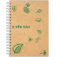 MINIQUADERNO SPIRALE SENZA FORI ECOLOGICO 80 GR. 5 MM. PLANET BM BE MORE