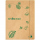 CARTELLA 3 LEMBI CON ELASTICO ECOLOGICA 25X35 PLANET BM BE MORE