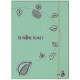 CARTELLA 3 LEMBI CON ELASTICO ECOLOGICA 25X35 PLANET BM BE MORE