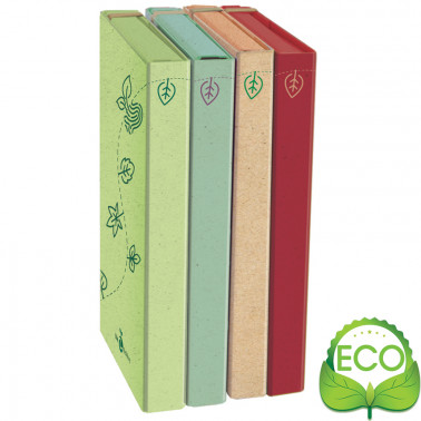 CARTELLA 3 LEMBI CON ELASTICO ECOLOGICA 25X35/3 PLANET BM BE MORE